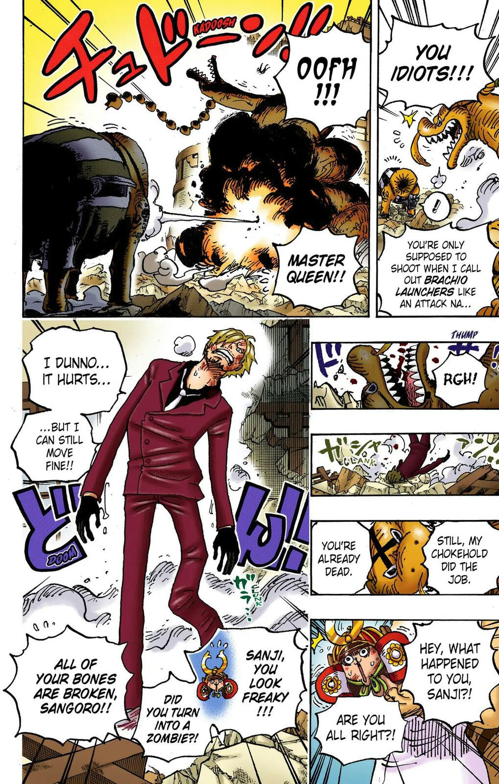 Read One Piece (Colored) chapter 1028 image 14 on Lezhin