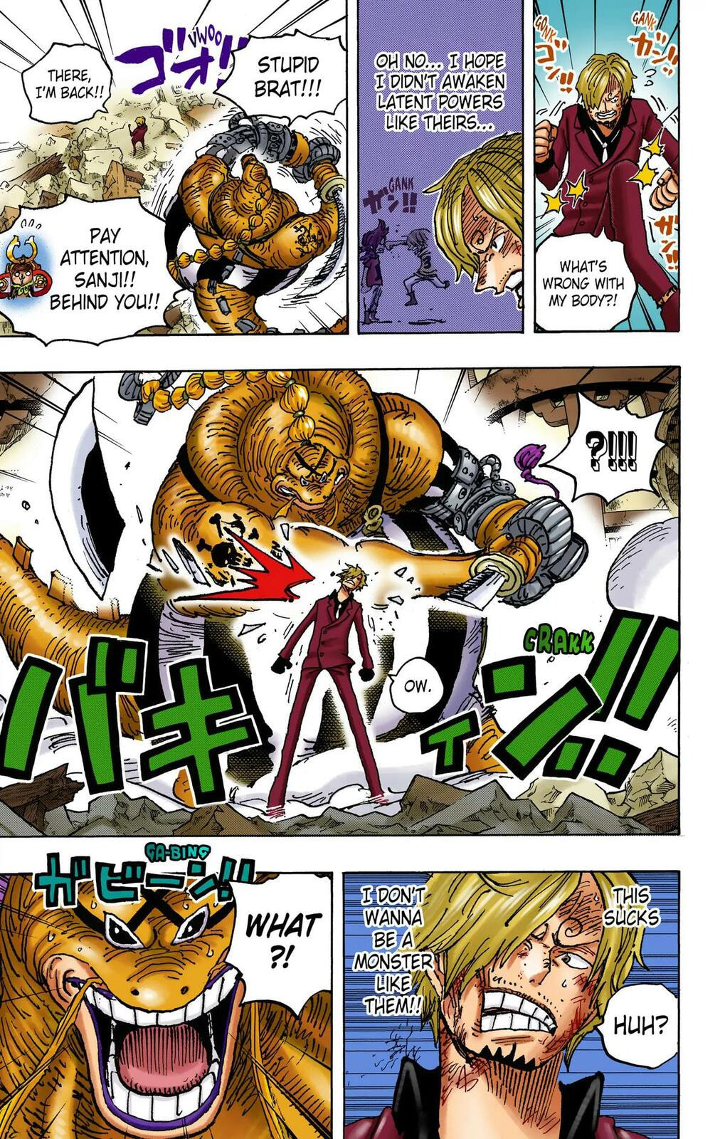 Read One Piece (Colored) chapter 1028 image 15 on Lezhin