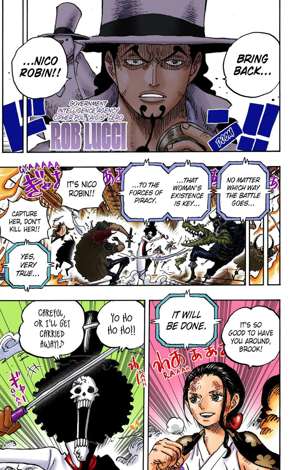 Read One Piece (Colored) chapter 1028 image 3 on Lezhin