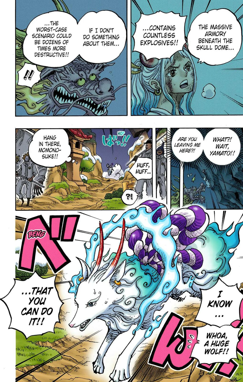 Read One Piece (Colored) chapter 1028 image 6 on Lezhin