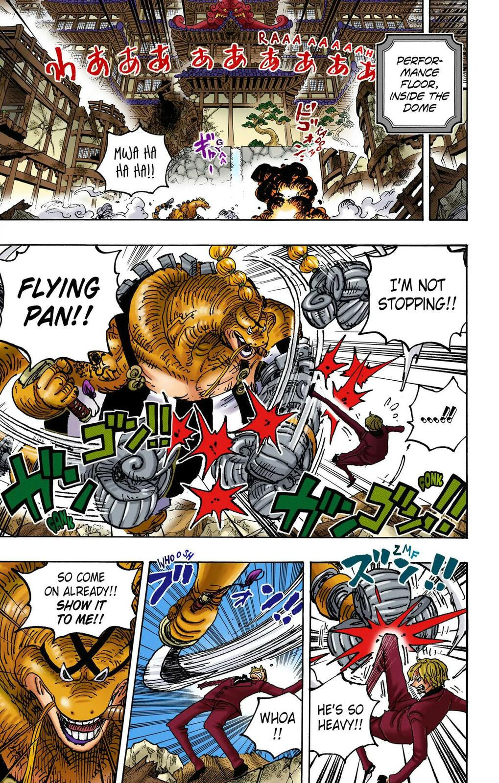 Read One Piece (Colored) chapter 1028 image 7 on Lezhin