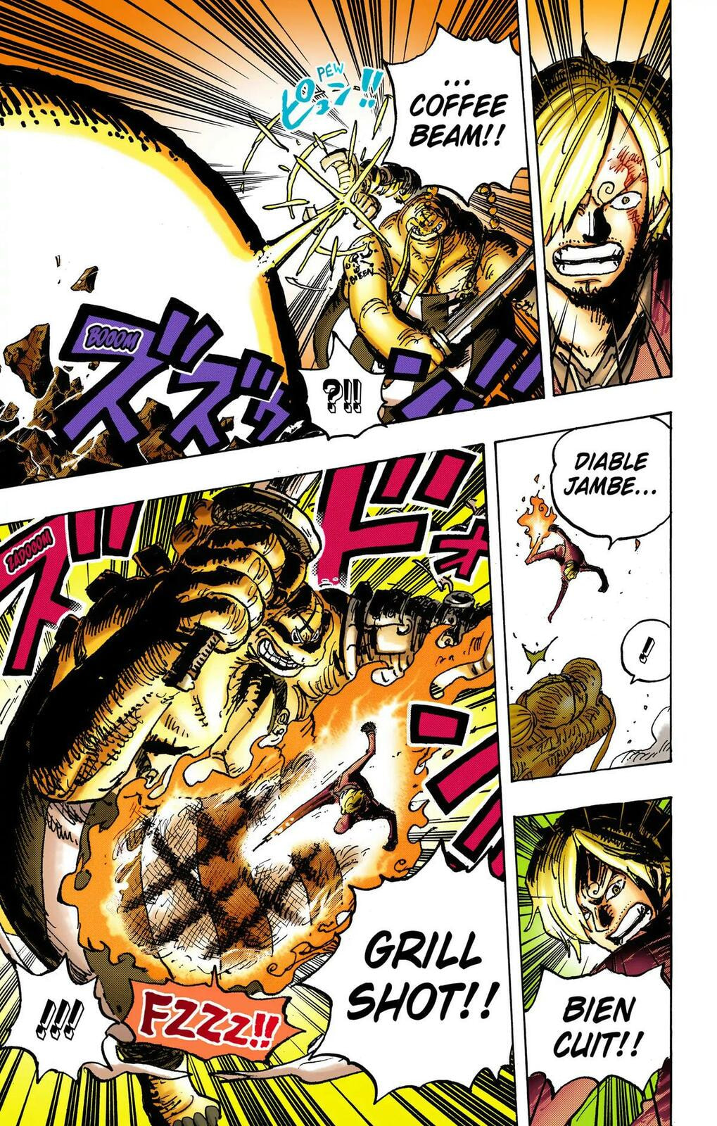 Read One Piece (Colored) chapter 1028 image 9 on Lezhin