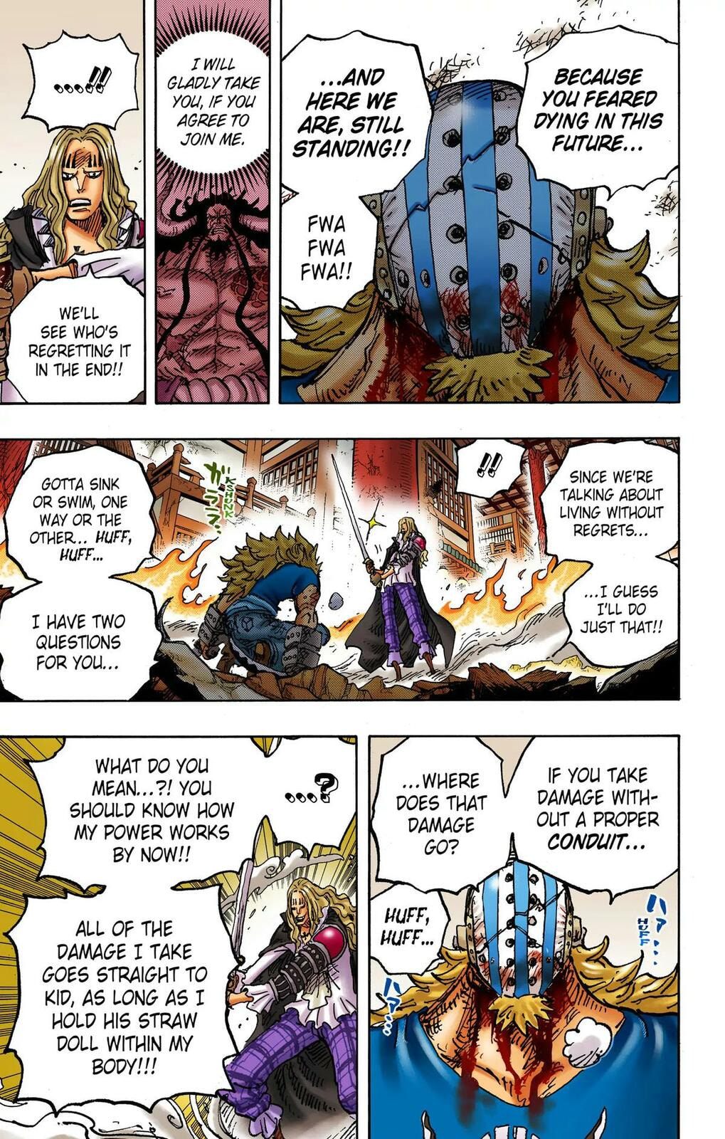 Read One Piece (Colored) chapter 1029 image 10 on Lezhin