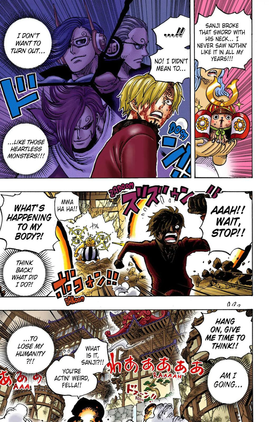 Read One Piece (Colored) chapter 1029 image 2 on Lezhin