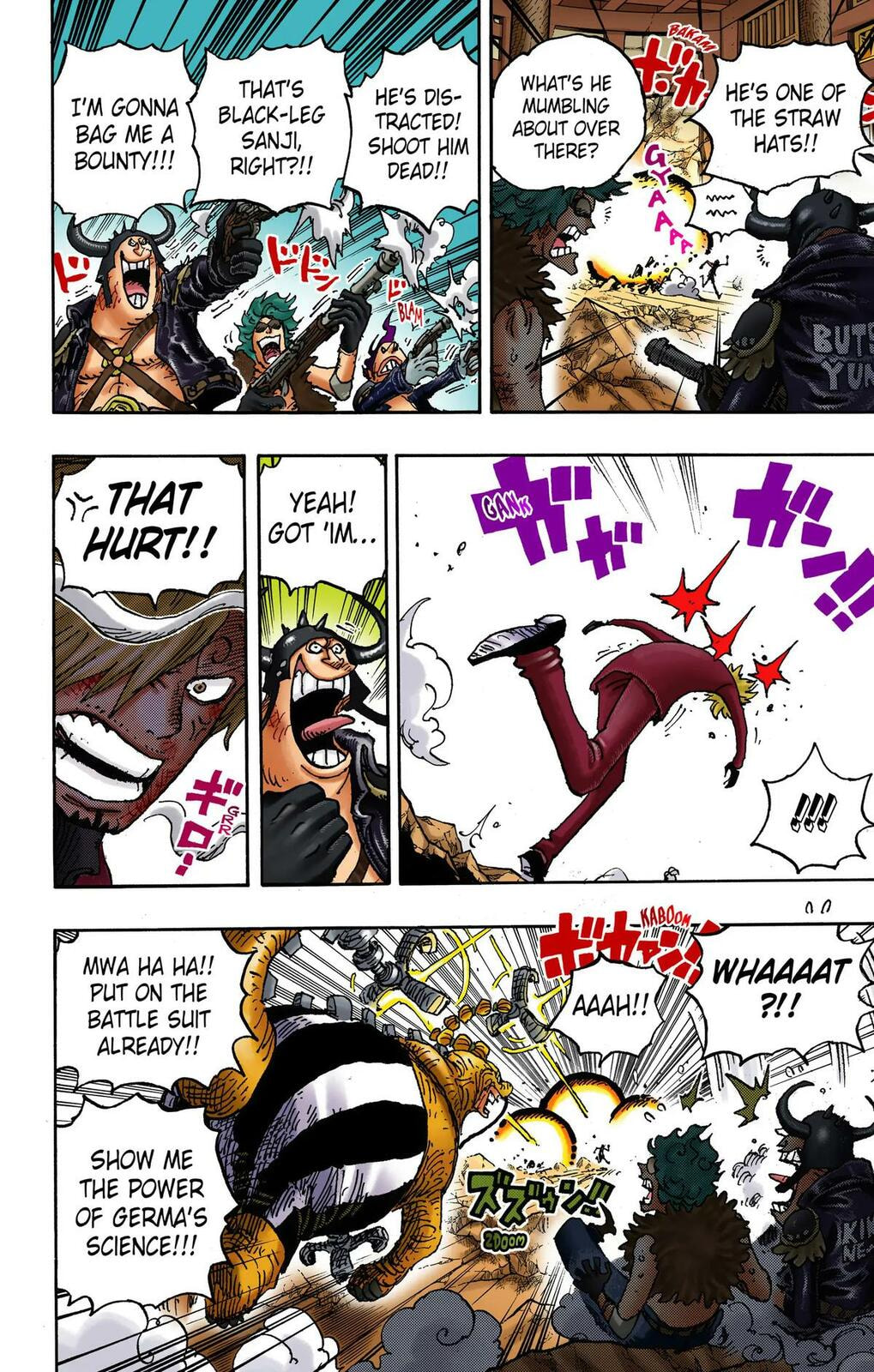 Read One Piece (Colored) chapter 1029 image 3 on Lezhin