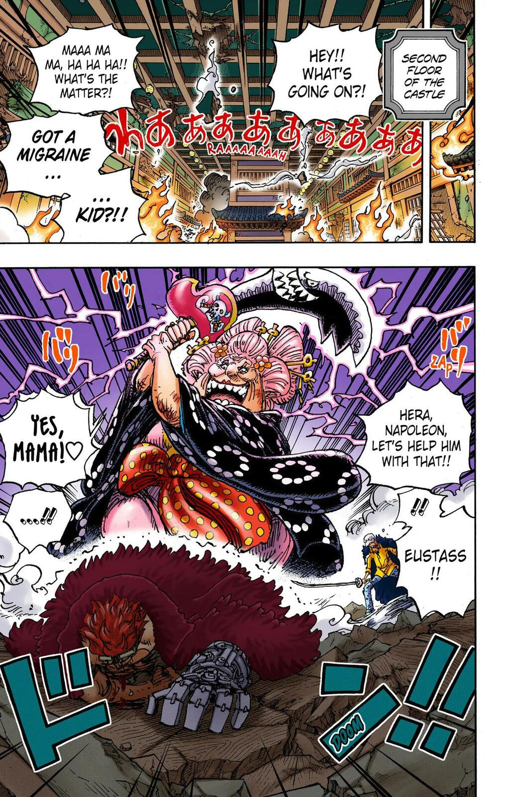 Read One Piece (Colored) chapter 1029 image 4 on Lezhin