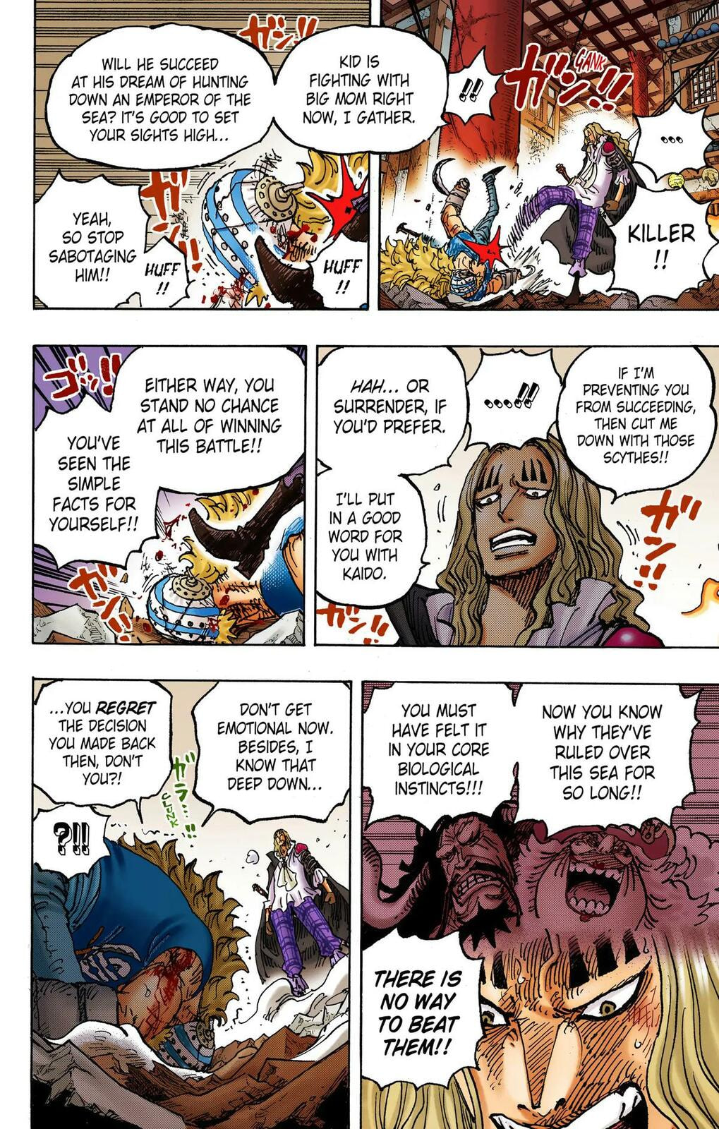 Read One Piece (Colored) chapter 1029 image 9 on Lezhin