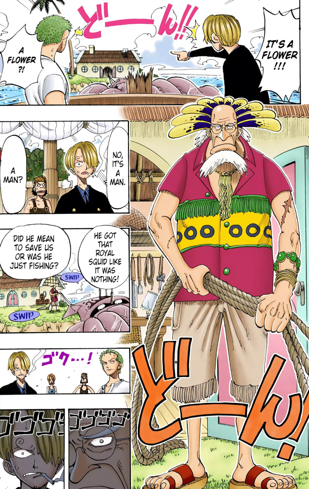 Read One Piece (Colored) chapter 103 image 1 on Lezhin