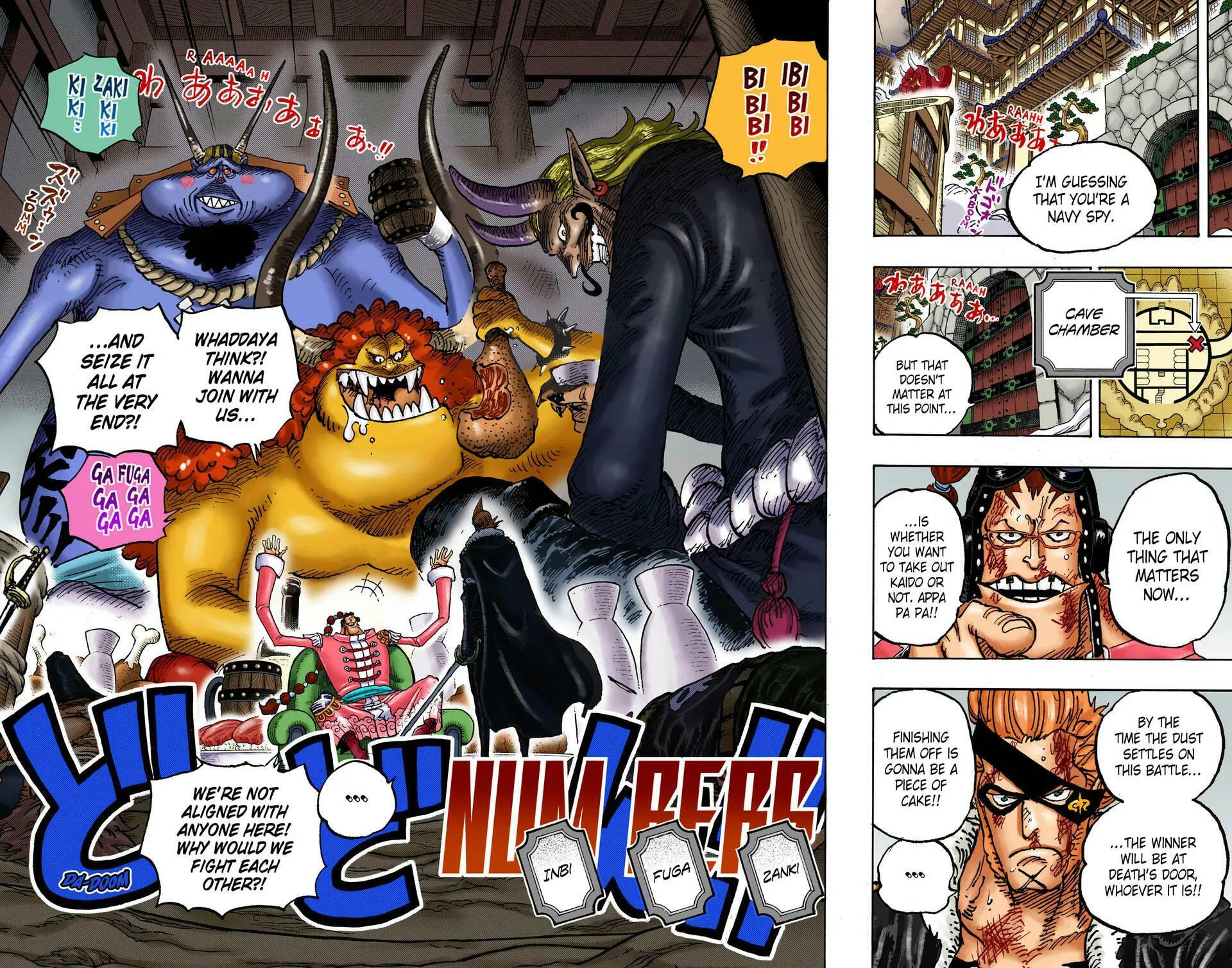 Read One Piece (Colored) chapter 1030 image 1 on Lezhin
