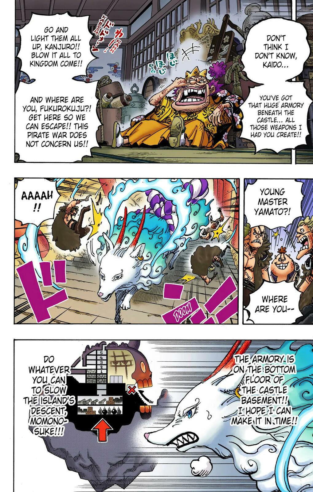 Read One Piece (Colored) chapter 1030 image 10 on Lezhin