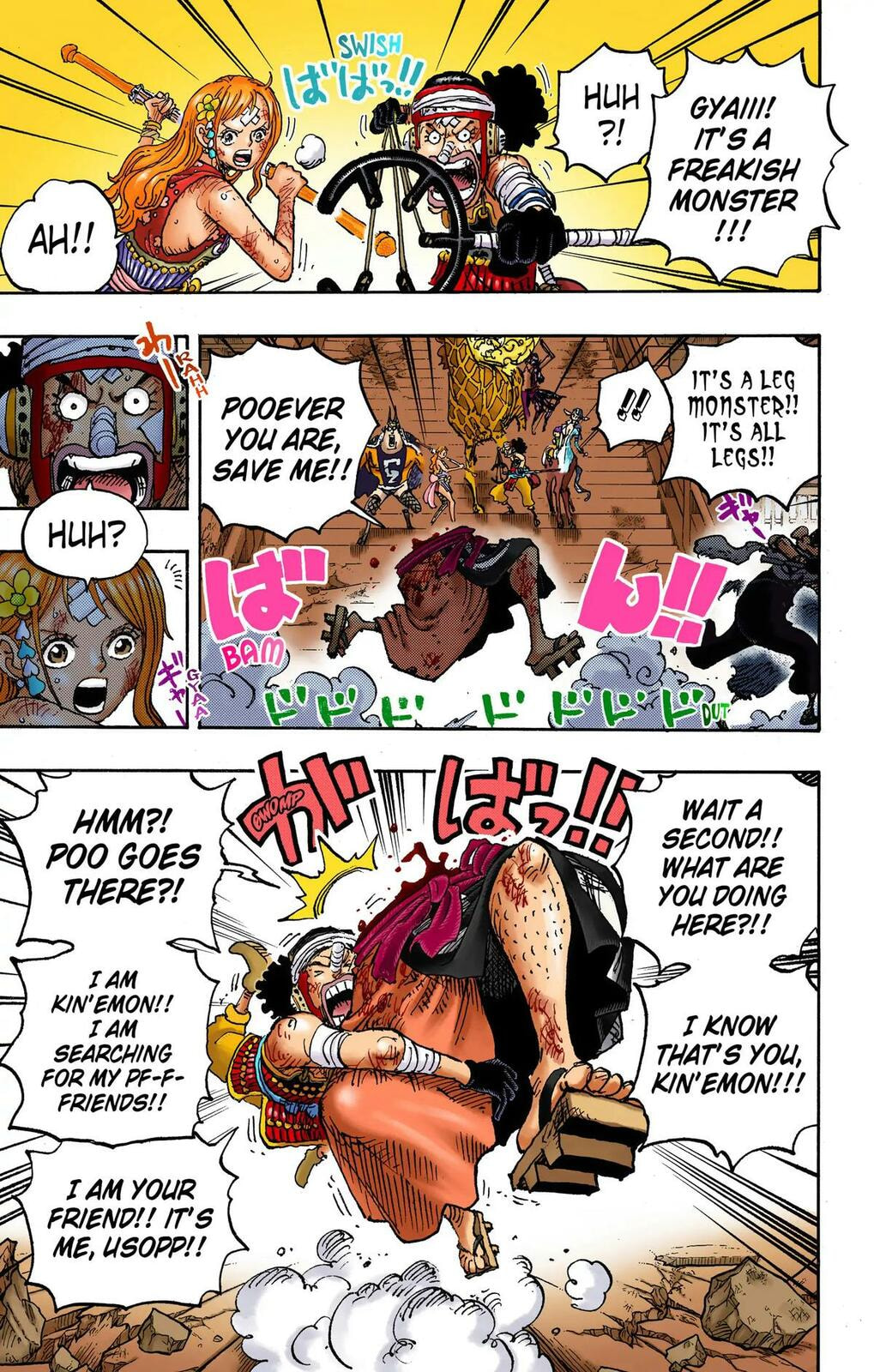Read One Piece (Colored) chapter 1030 image 3 on Lezhin