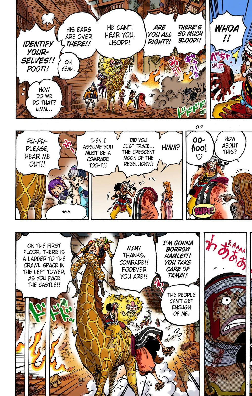 Read One Piece (Colored) chapter 1030 image 4 on Lezhin