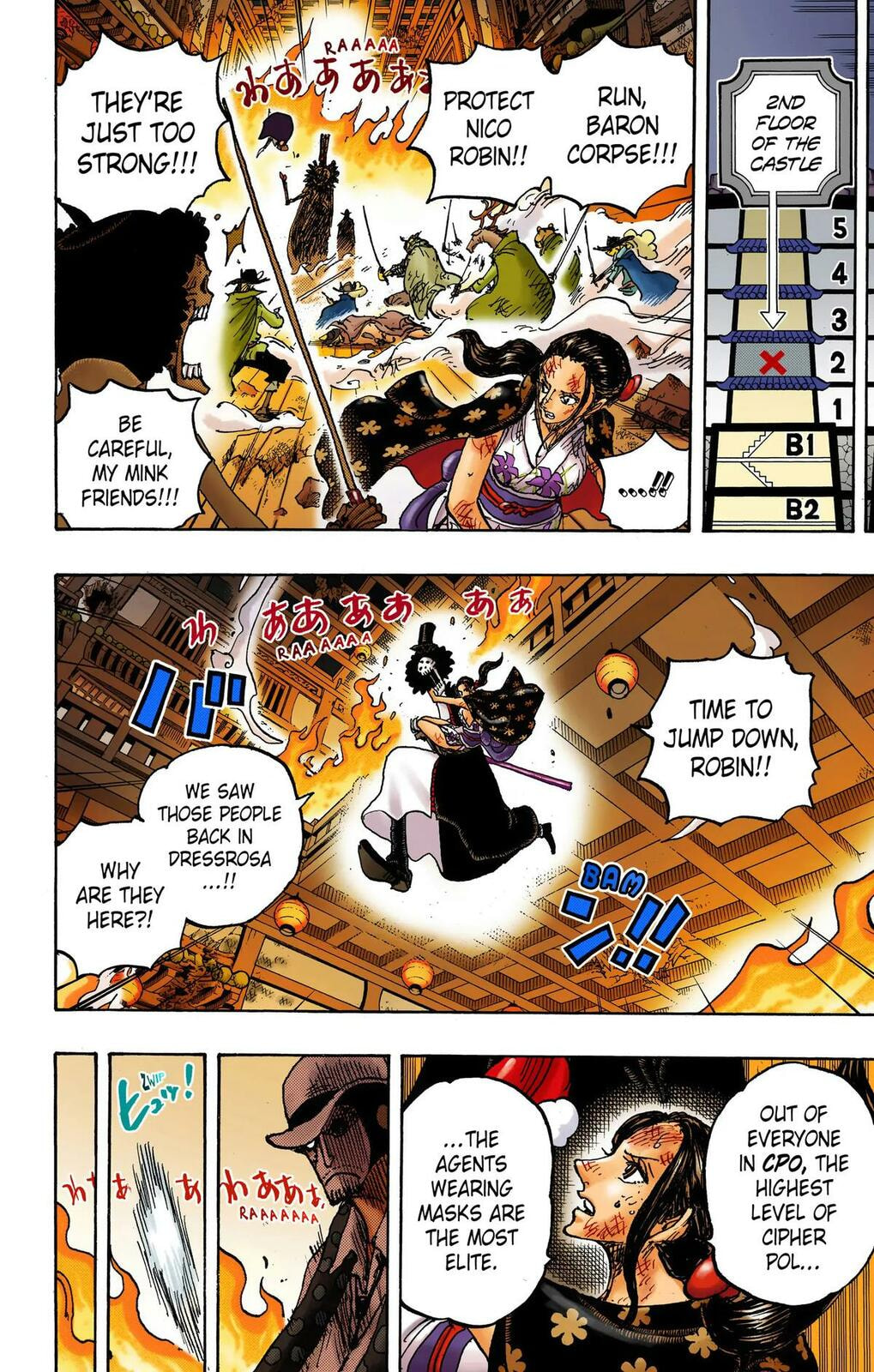Read One Piece (Colored) chapter 1031 image 10 on Lezhin