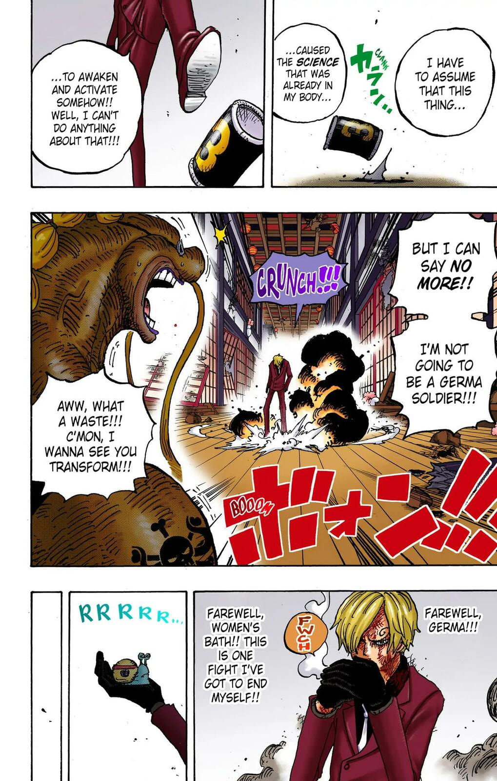 Read One Piece (Colored) chapter 1031 image 14 on Lezhin