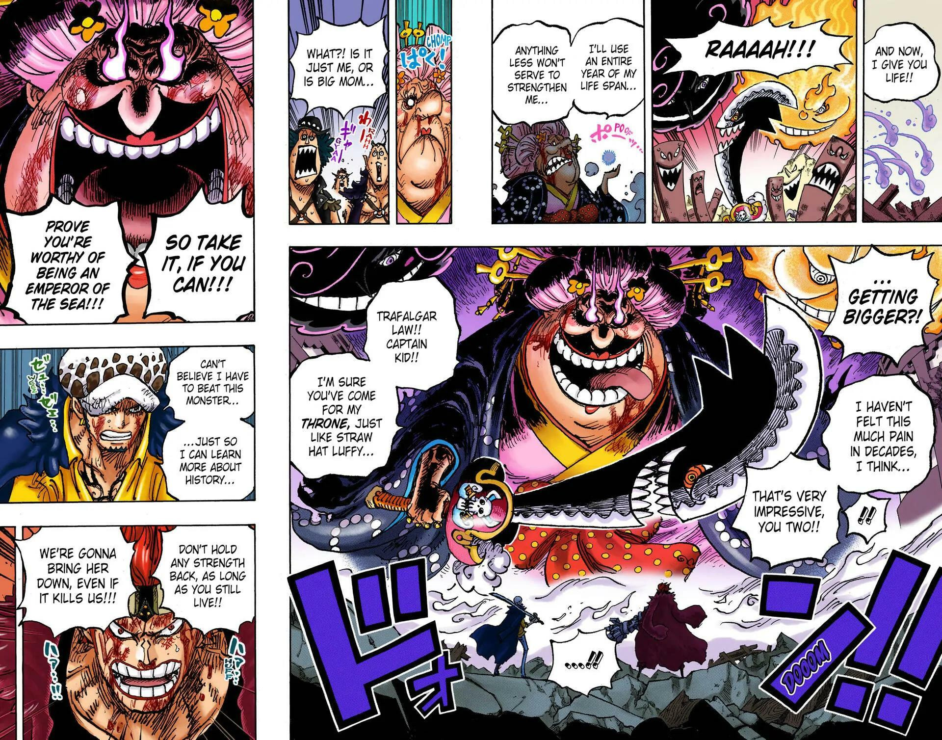 Read One Piece (Colored) chapter 1031 image 5 on Lezhin