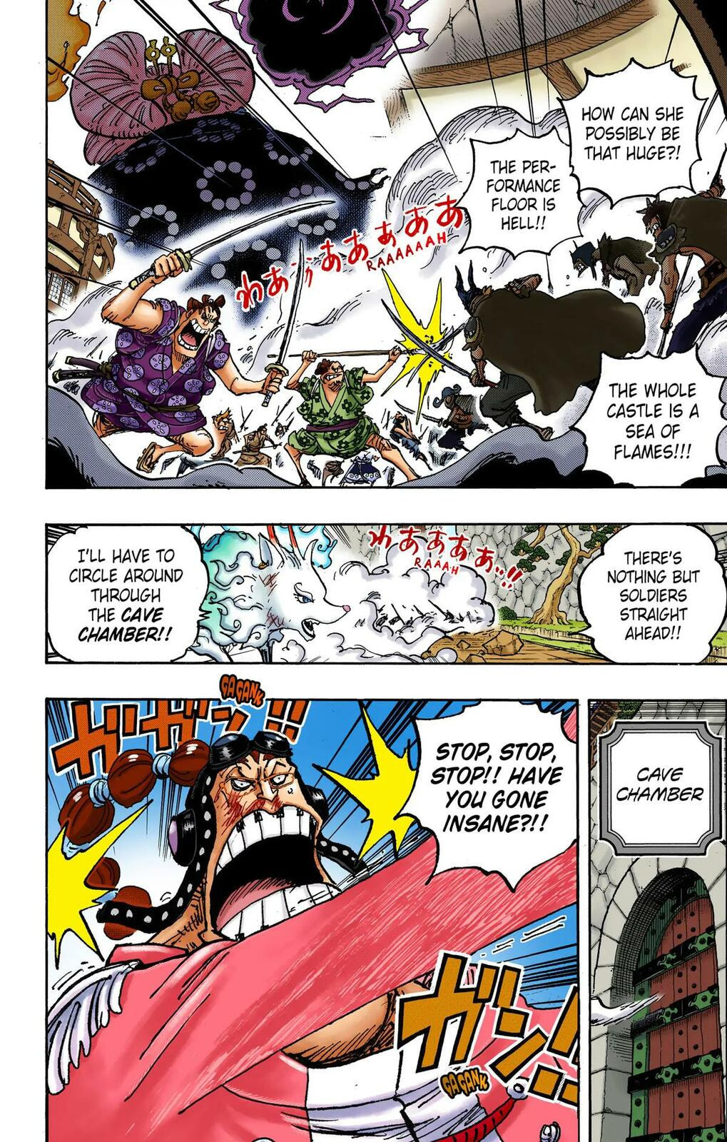 Read One Piece (Colored) chapter 1031 image 6 on Lezhin