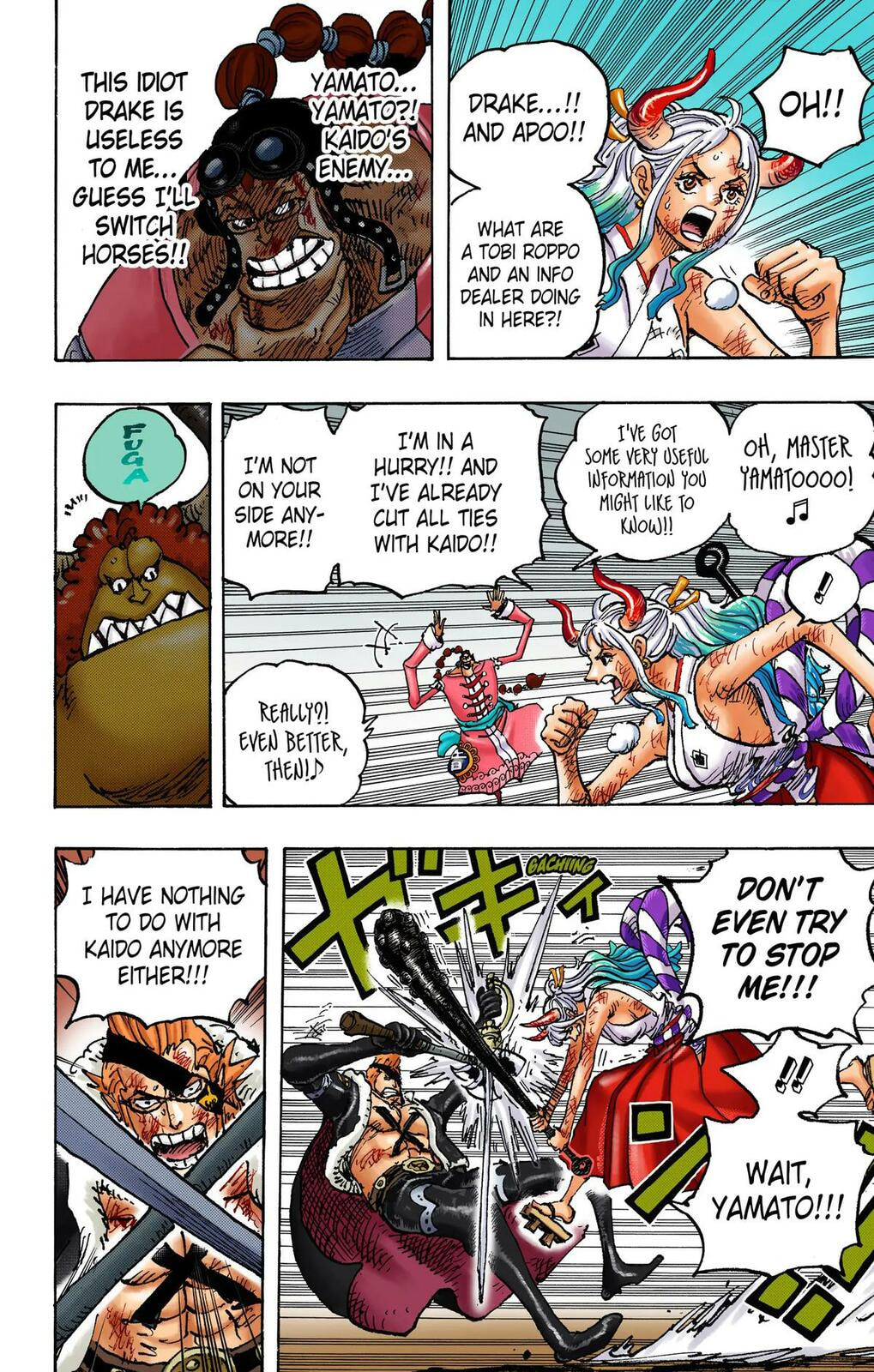 Read One Piece (Colored) chapter 1031 image 8 on Lezhin