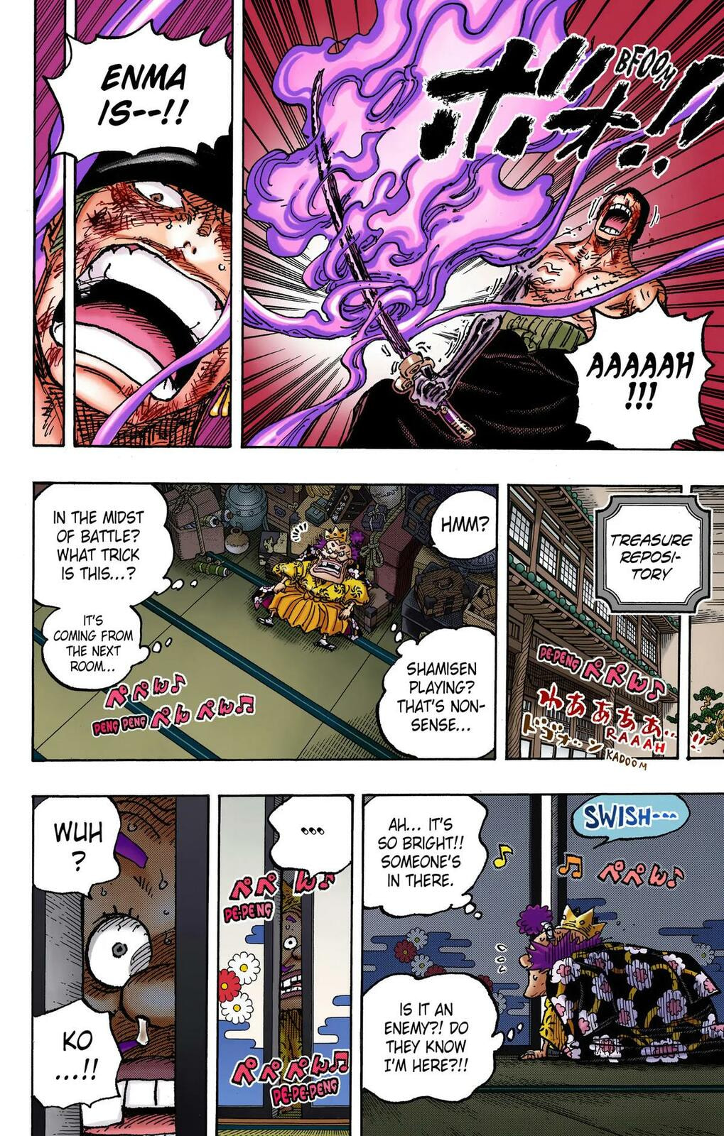 Read One Piece (Colored) chapter 1032 image 15 on Lezhin