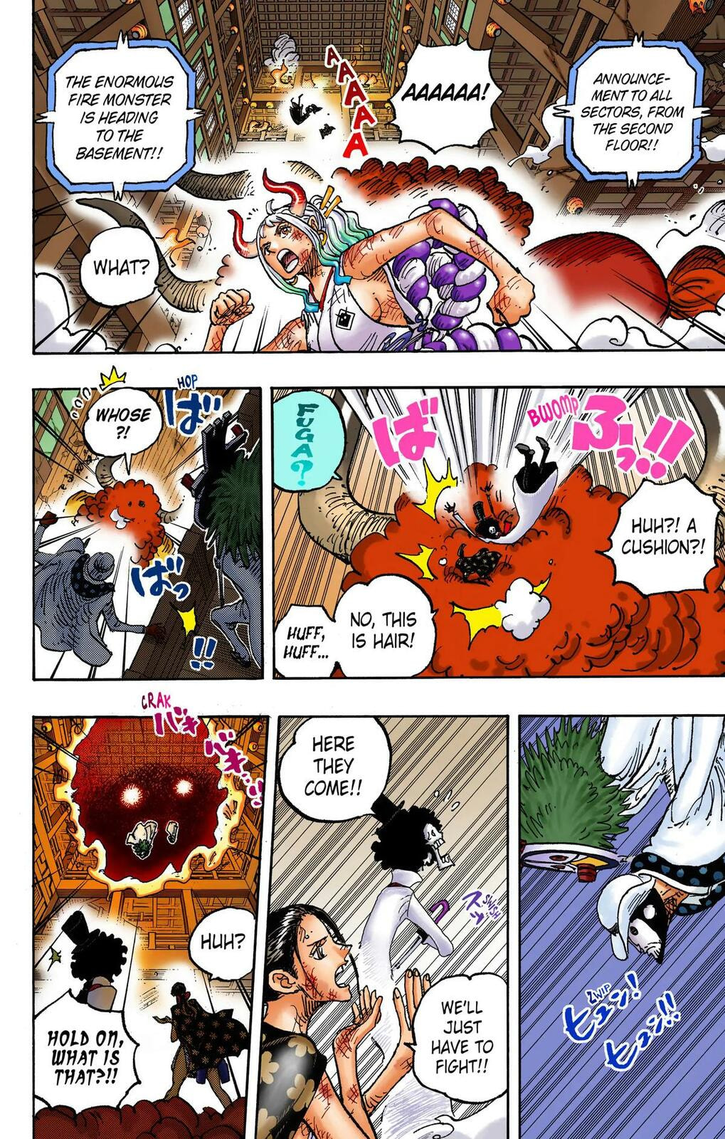 Read One Piece (Colored) chapter 1032 image 3 on Lezhin
