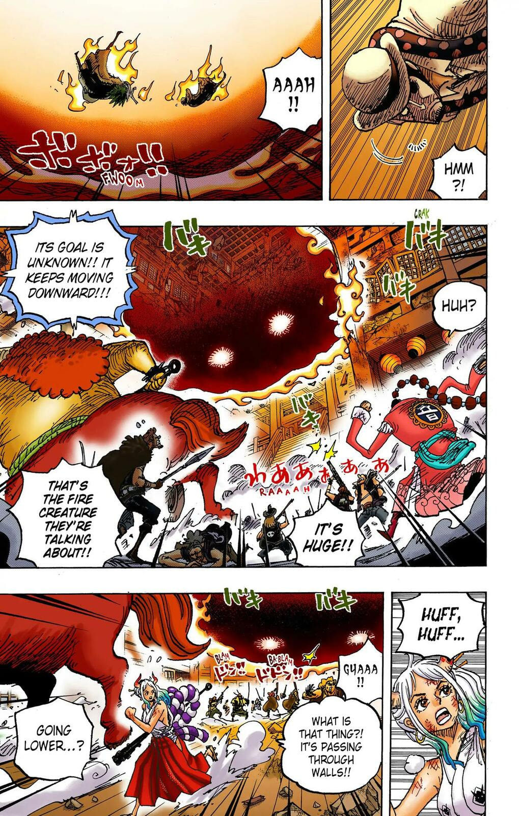 Read One Piece (Colored) chapter 1032 image 4 on Lezhin
