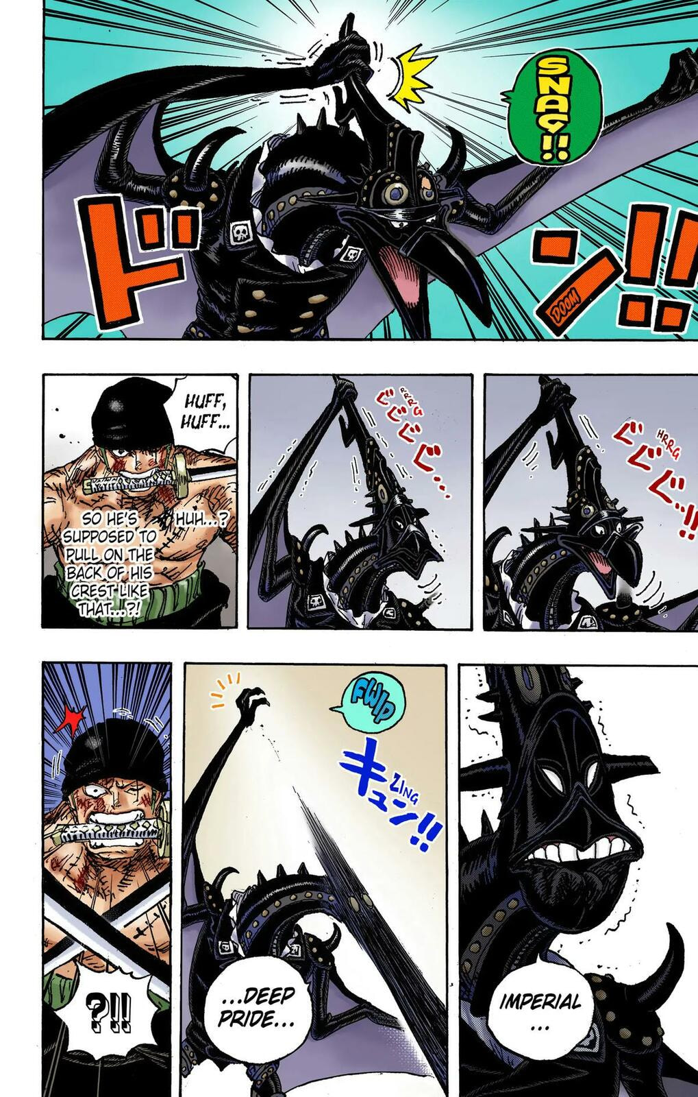 Read One Piece (Colored) chapter 1032 image 9 on Lezhin