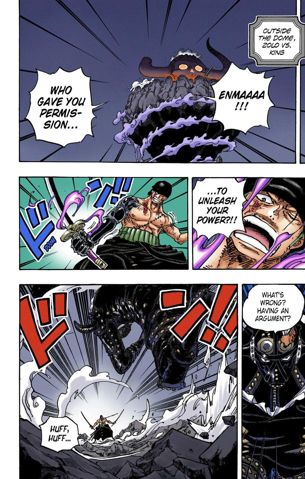 Read One Piece (Colored) chapter 1033 image 1 on Lezhin