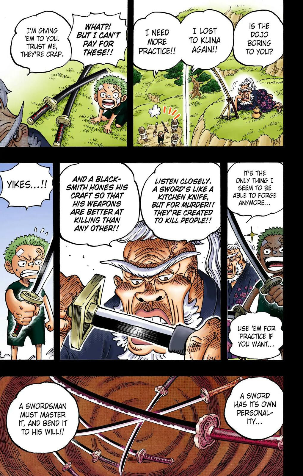 Read One Piece (Colored) chapter 1033 image 12 on Lezhin