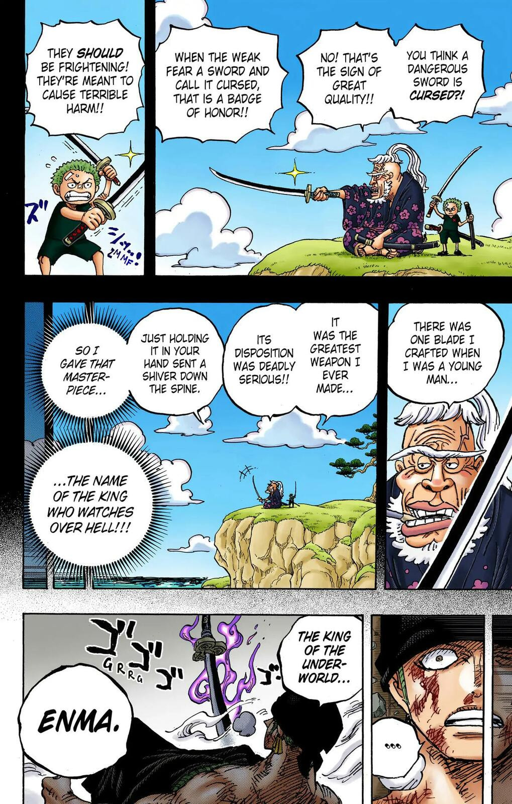Read One Piece (Colored) chapter 1033 image 13 on Lezhin