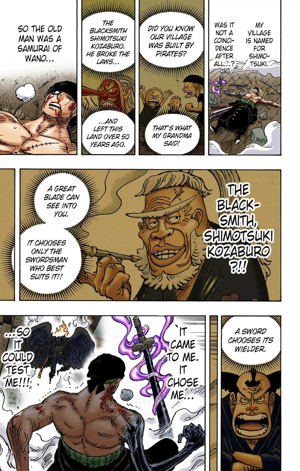 Read One Piece (Colored) chapter 1033 image 14 on Lezhin