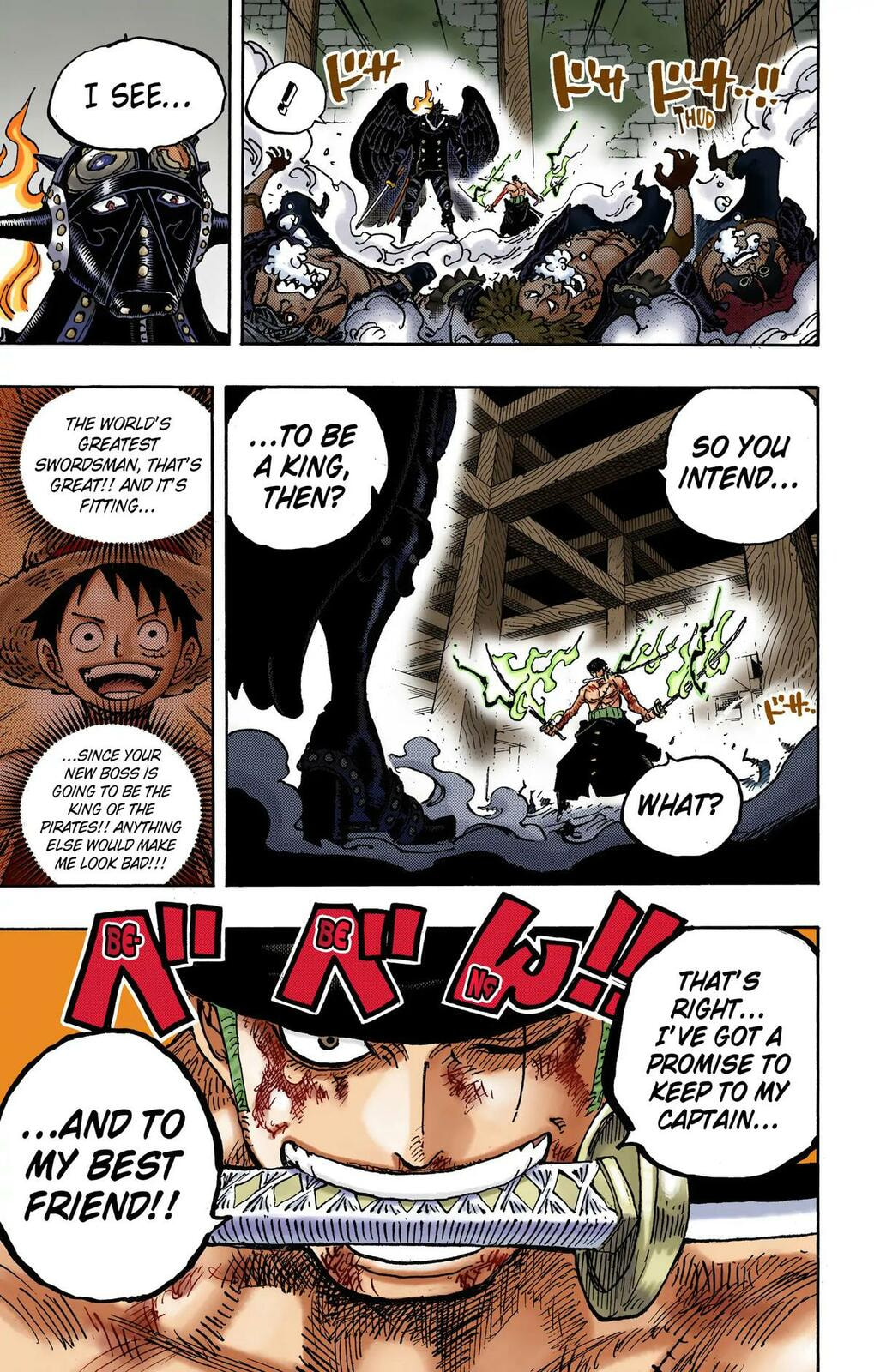 Read One Piece (Colored) chapter 1033 image 16 on Lezhin