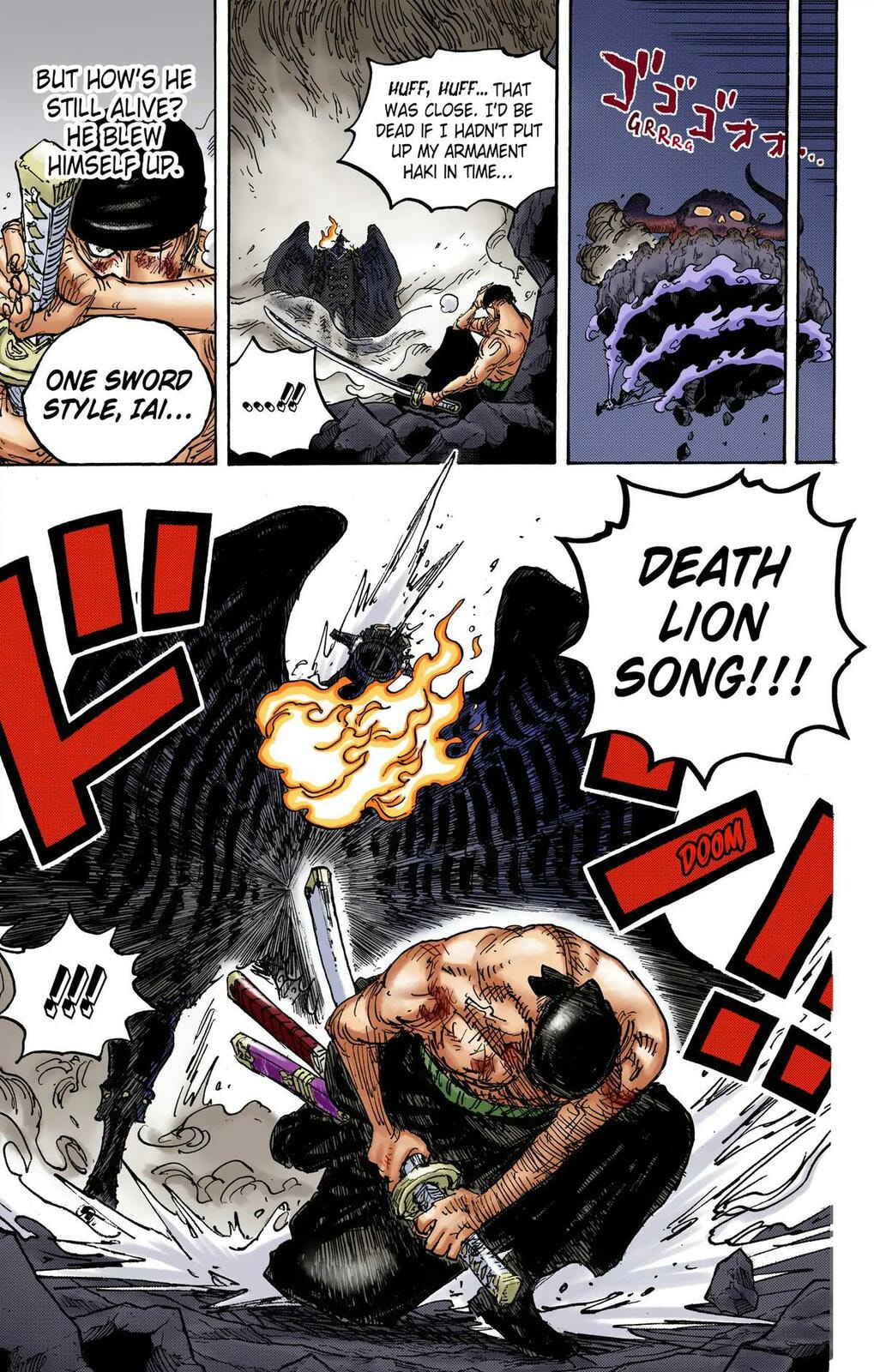 Read One Piece (Colored) chapter 1033 image 4 on Lezhin