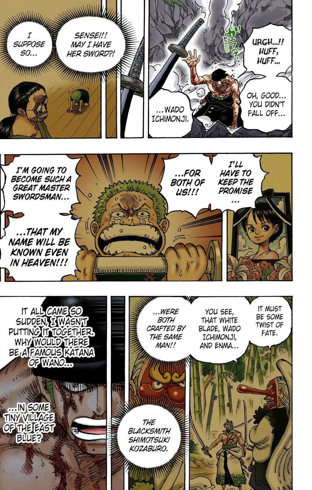 Read One Piece (Colored) chapter 1033 image 8 on Lezhin