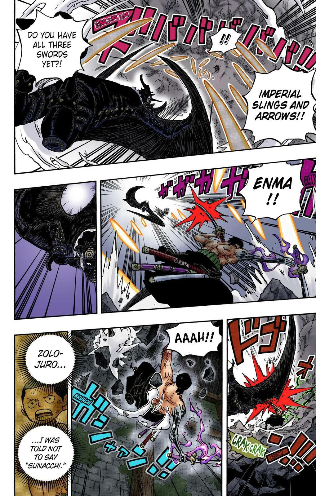 Read One Piece (Colored) chapter 1033 image 9 on Lezhin
