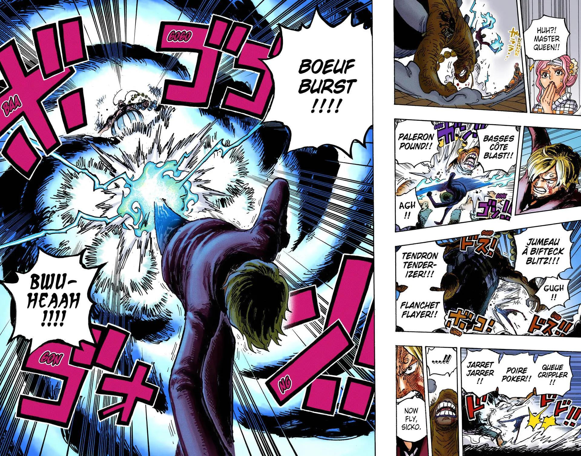 Read One Piece (Colored) chapter 1034 image 11 on Lezhin