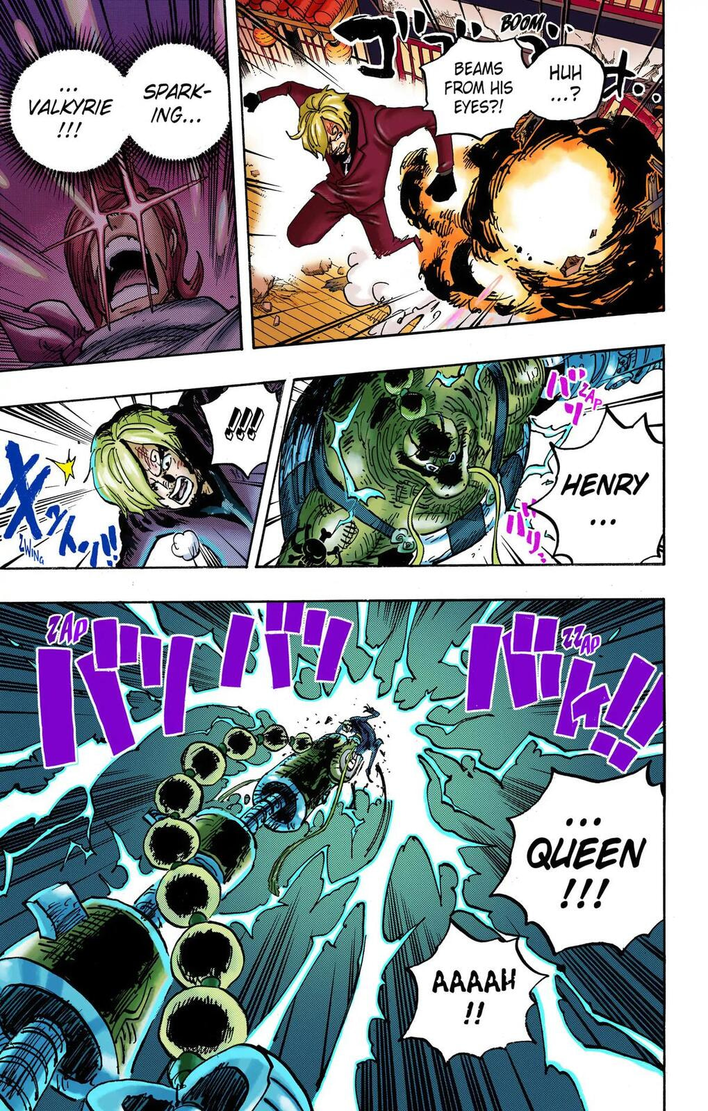 Read One Piece (Colored) chapter 1034 image 4 on Lezhin