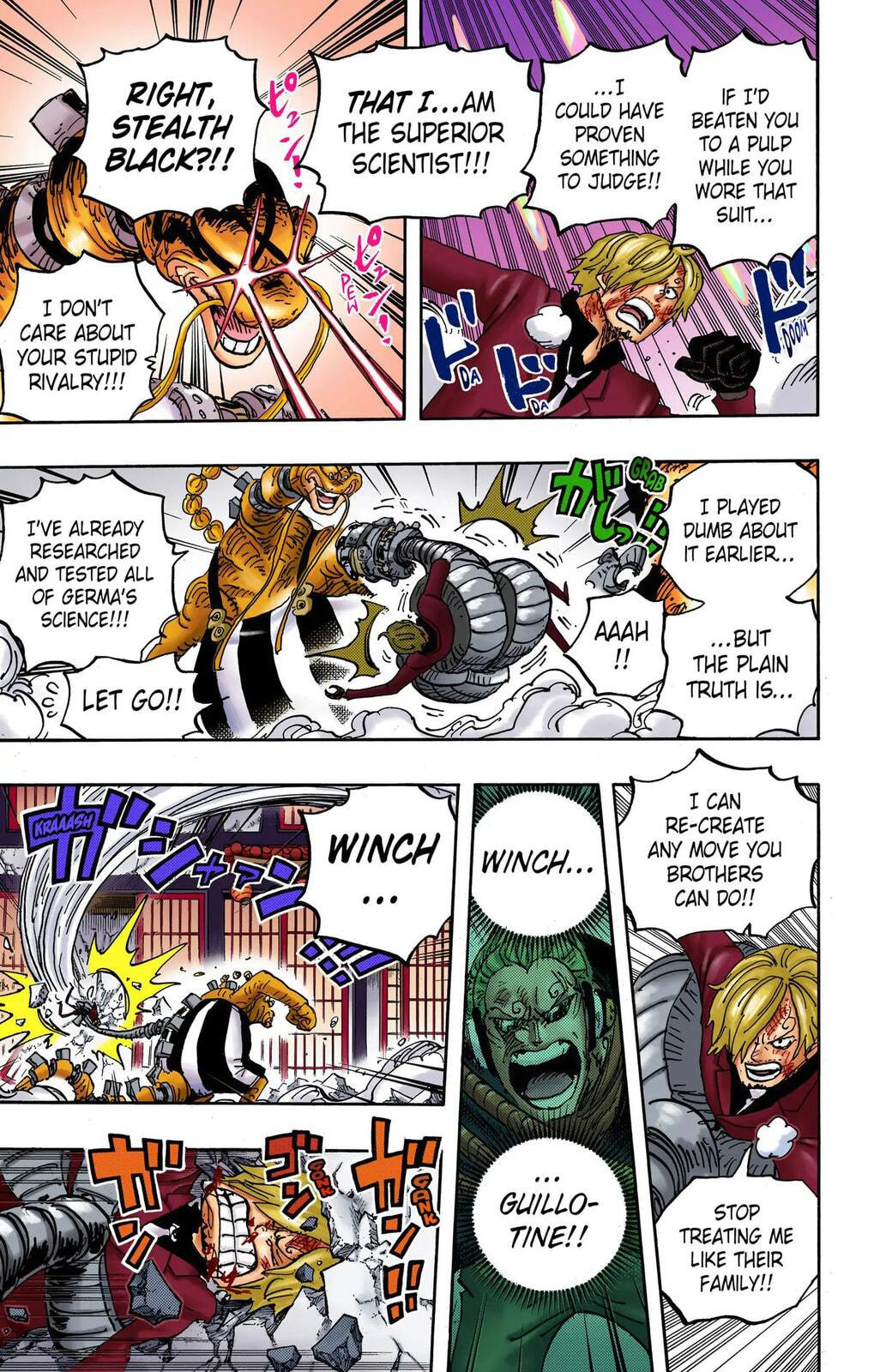 Read One Piece (Colored) chapter 1034 image 6 on Lezhin