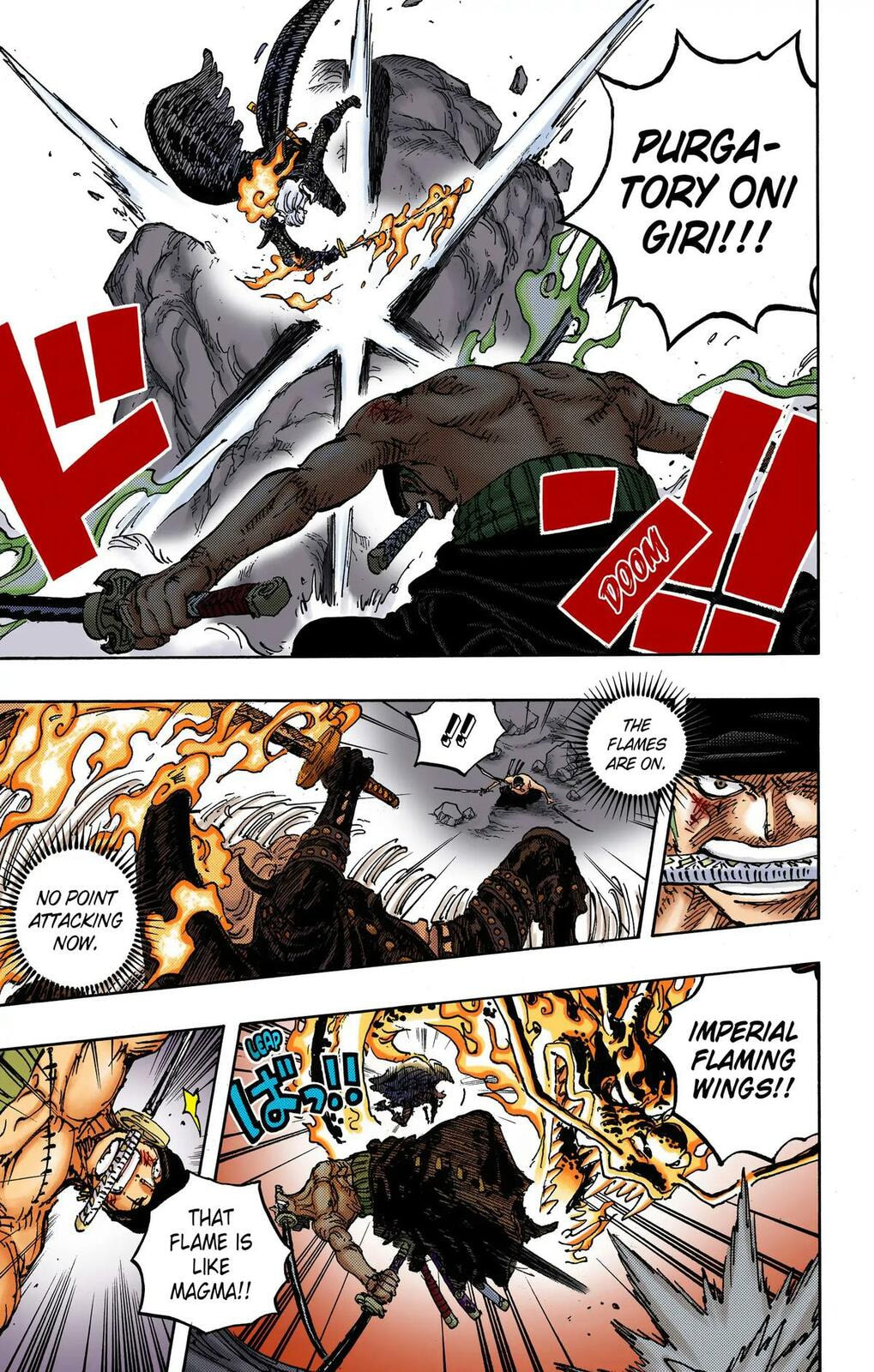 Read One Piece (Colored) chapter 1035 image 10 on Lezhin