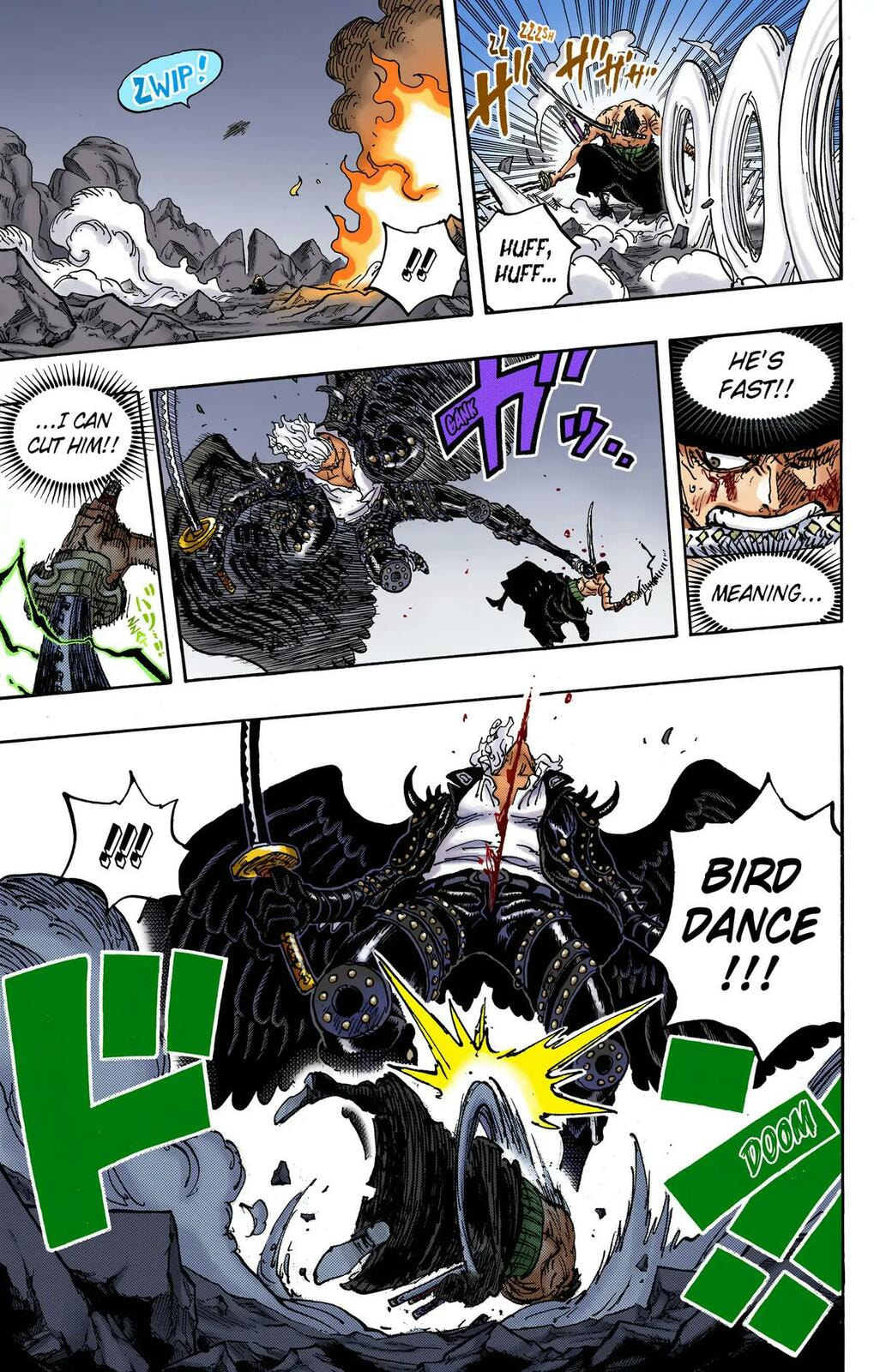 Read One Piece (Colored) chapter 1035 image 12 on Lezhin