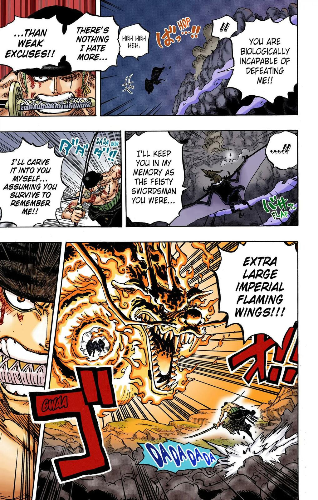 Read One Piece (Colored) chapter 1035 image 14 on Lezhin