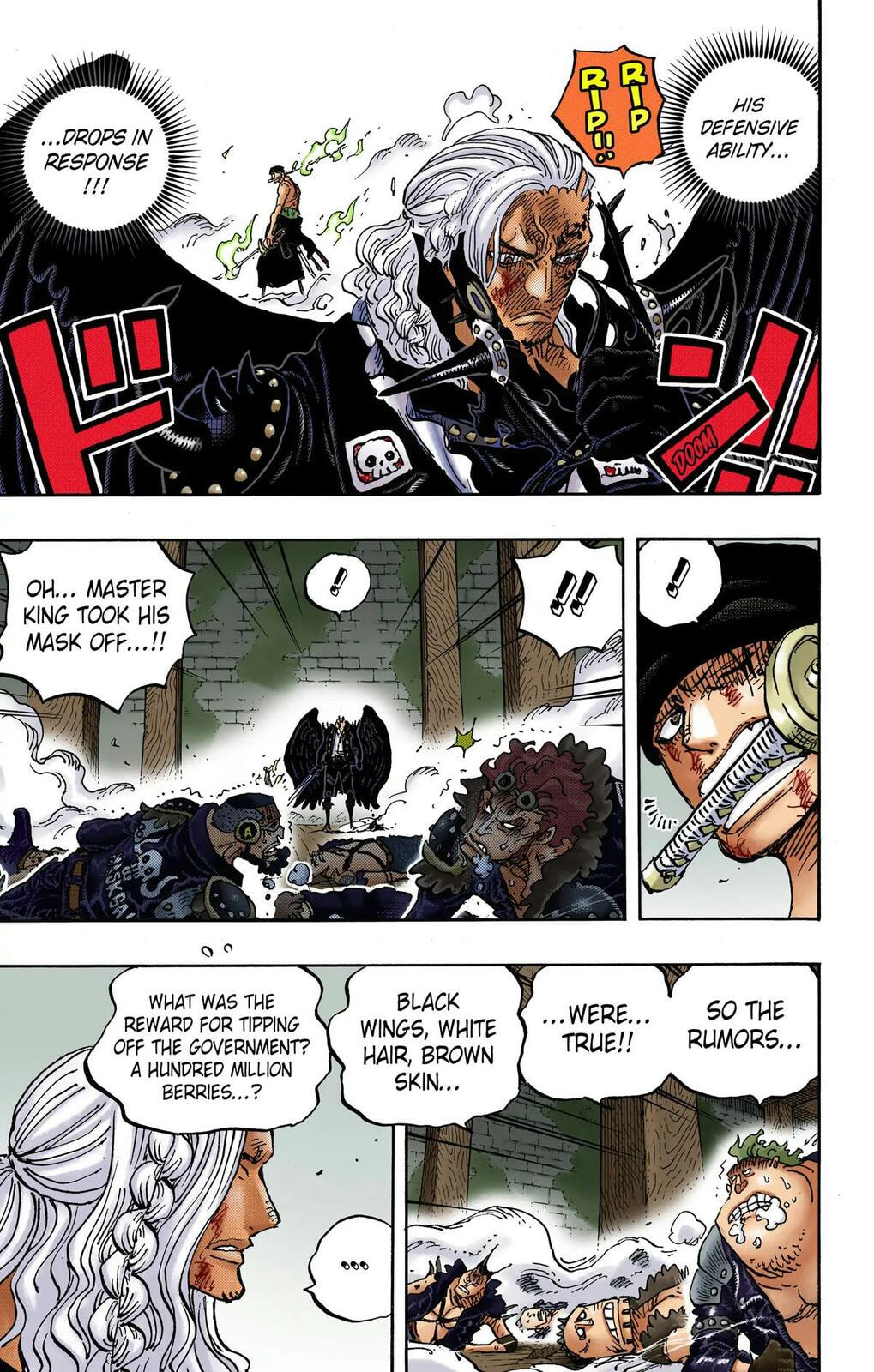 Read One Piece (Colored) chapter 1035 image 4 on Lezhin