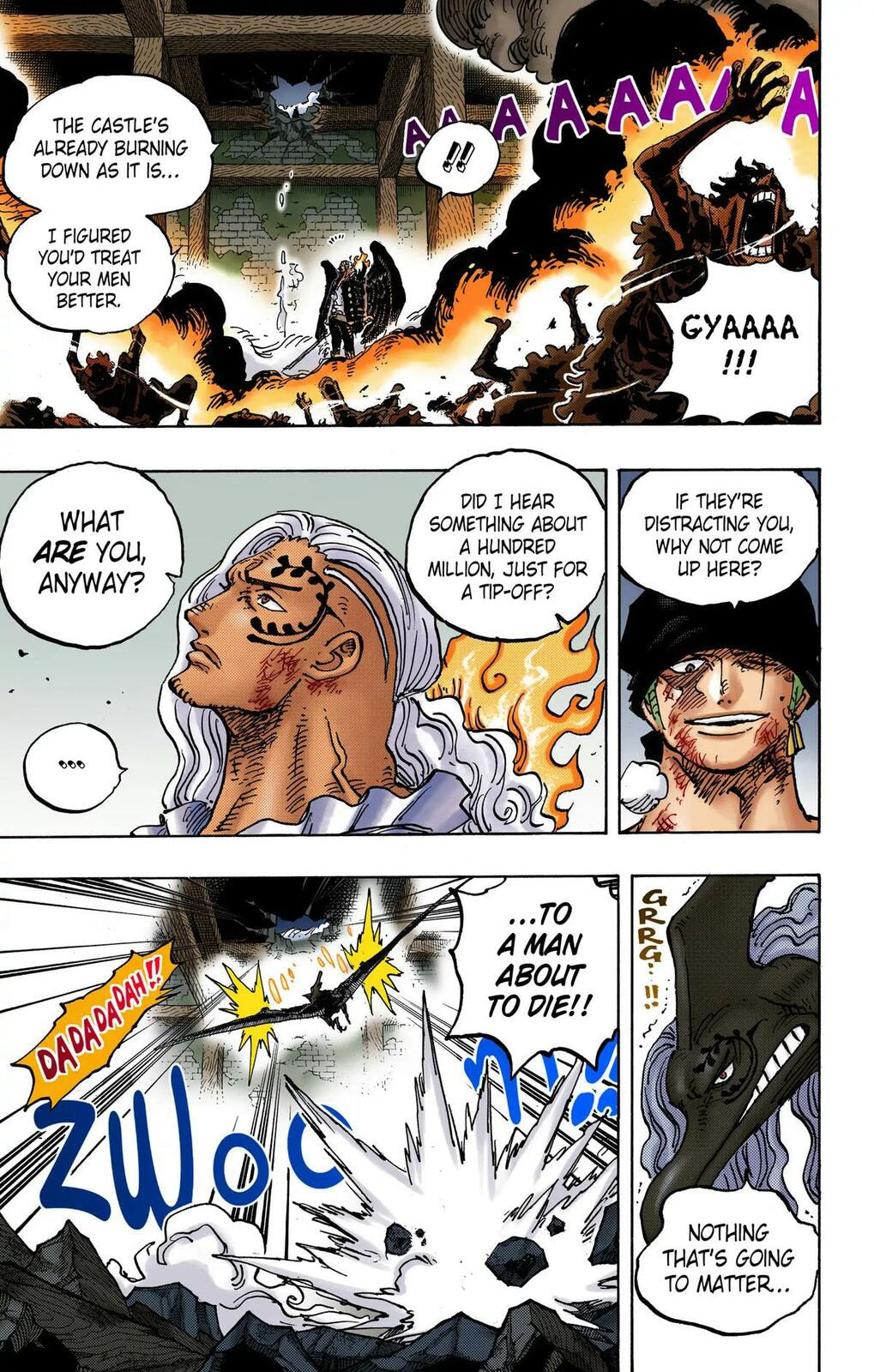 Read One Piece (Colored) chapter 1035 image 6 on Lezhin