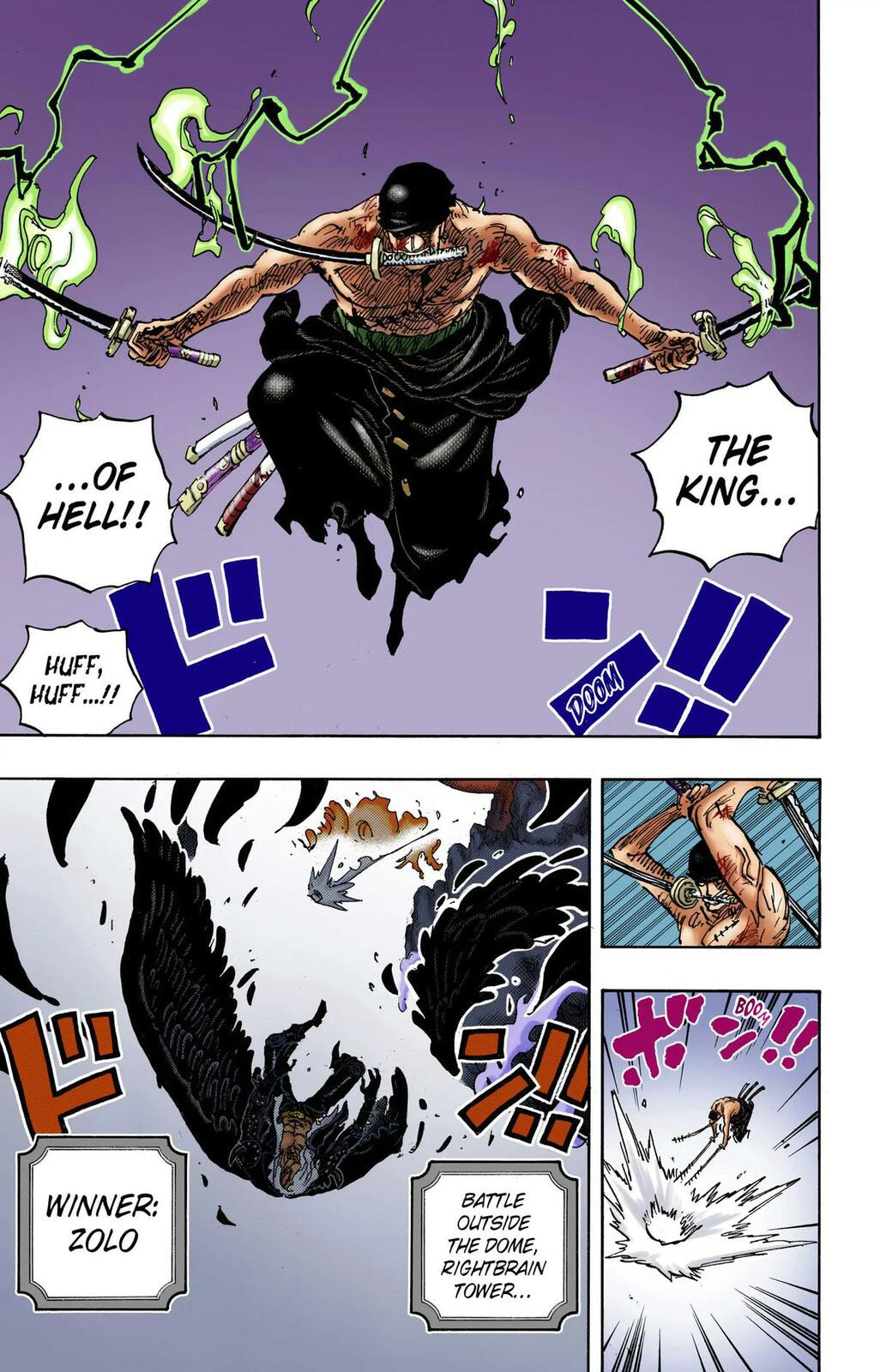 Read One Piece (Colored) chapter 1036 image 10 on Lezhin