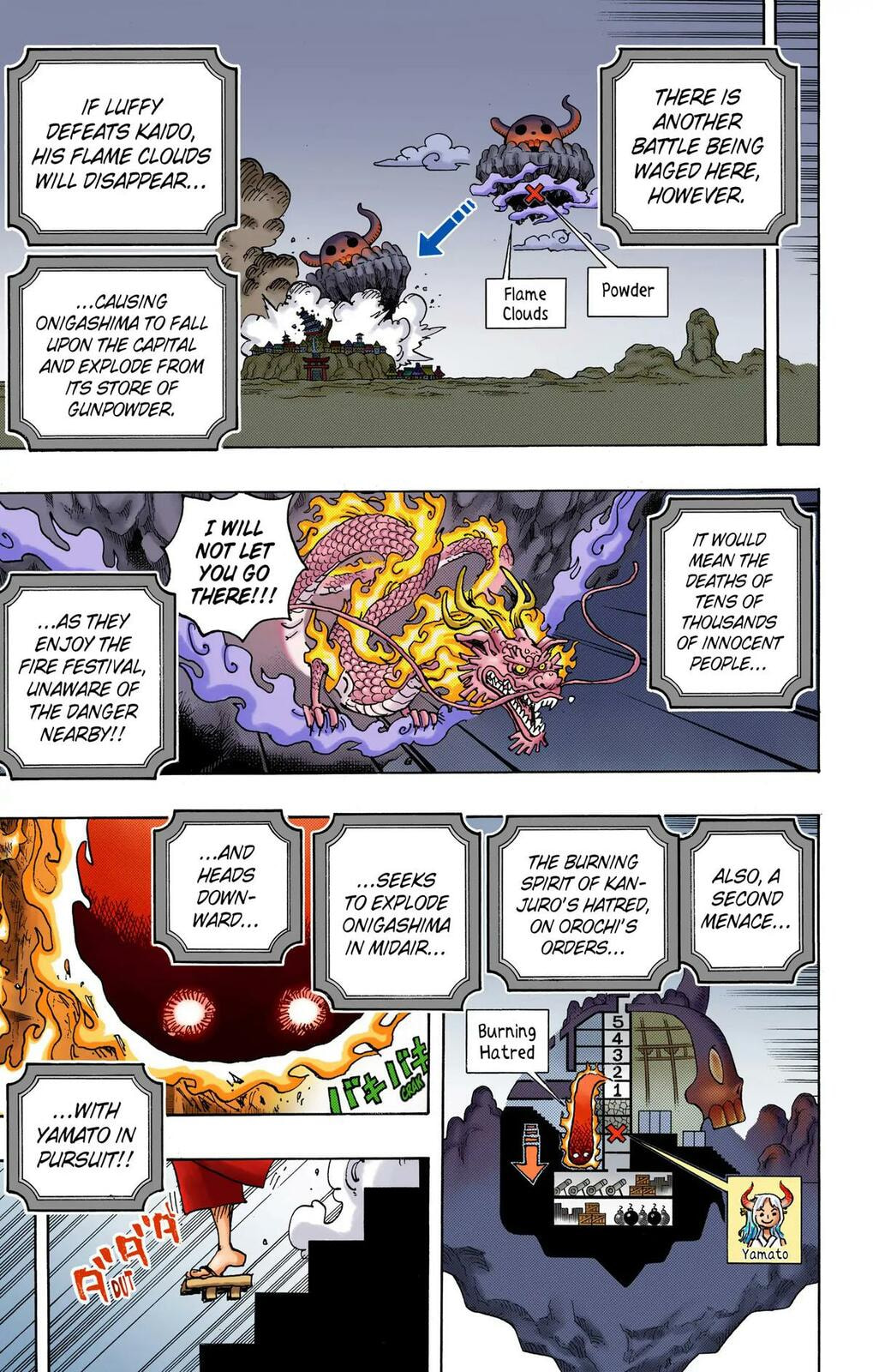 Read One Piece (Colored) chapter 1036 image 12 on Lezhin