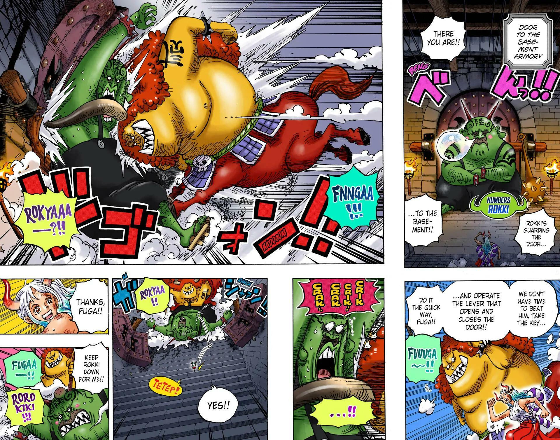 Read One Piece (Colored) chapter 1036 image 13 on Lezhin