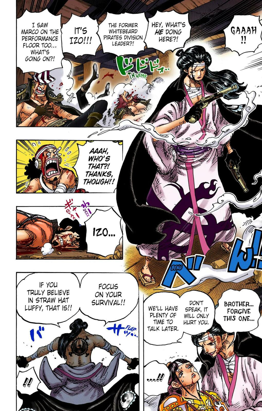 Read One Piece (Colored) chapter 1036 image 16 on Lezhin