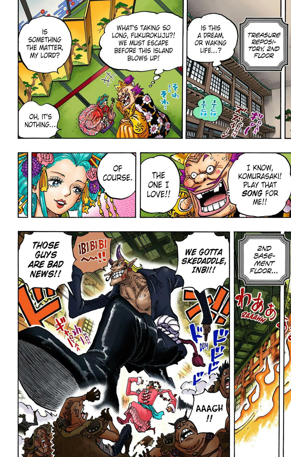 Read One Piece (Colored) chapter 1036 image 18 on Lezhin