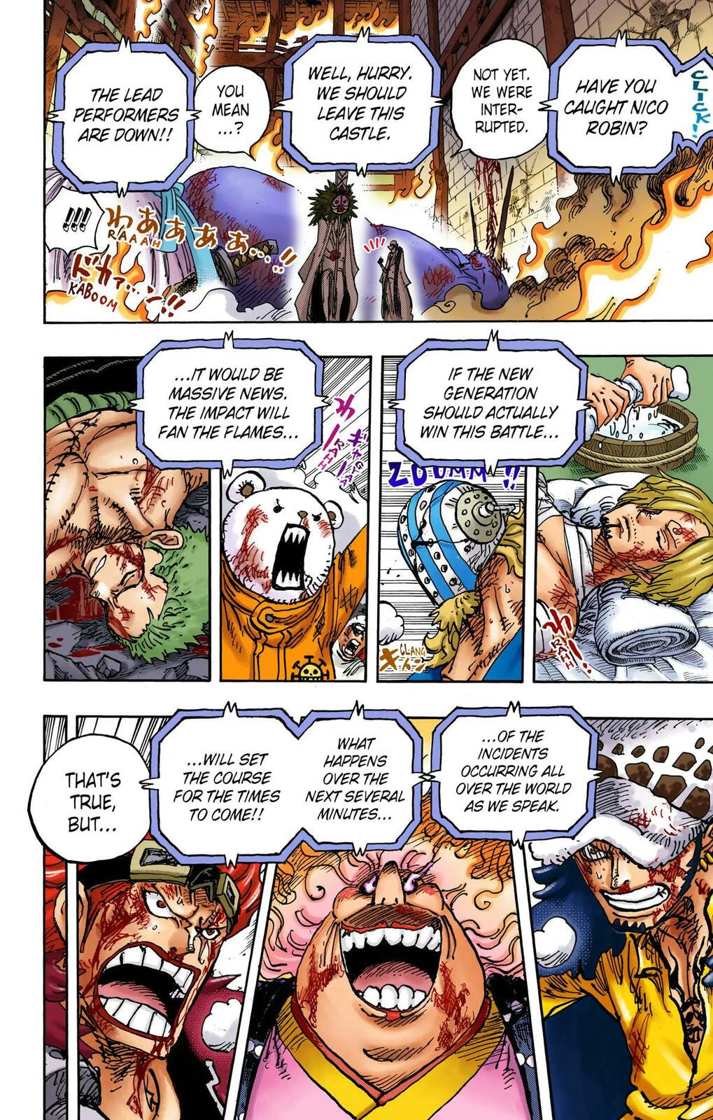 Read One Piece (Colored) chapter 1036 image 20 on Lezhin