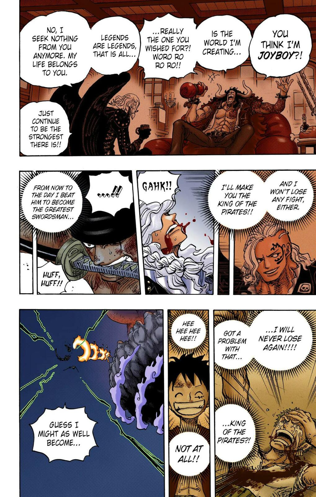 Read One Piece (Colored) chapter 1036 image 9 on Lezhin