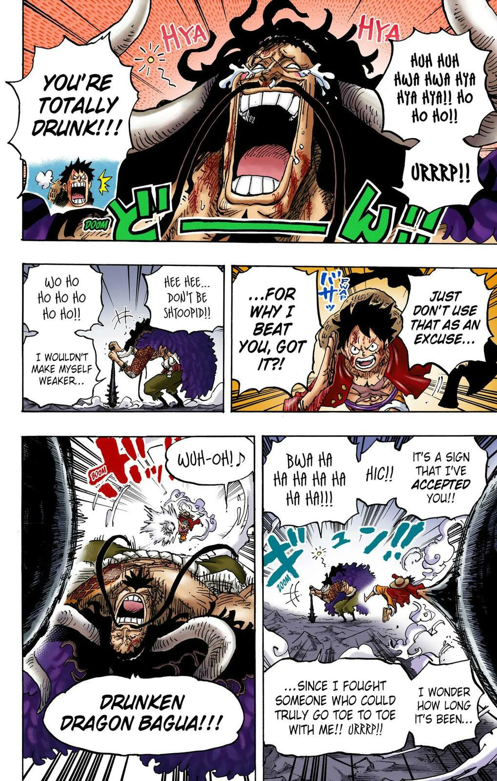 Read One Piece (Colored) chapter 1037 image 3 on Lezhin