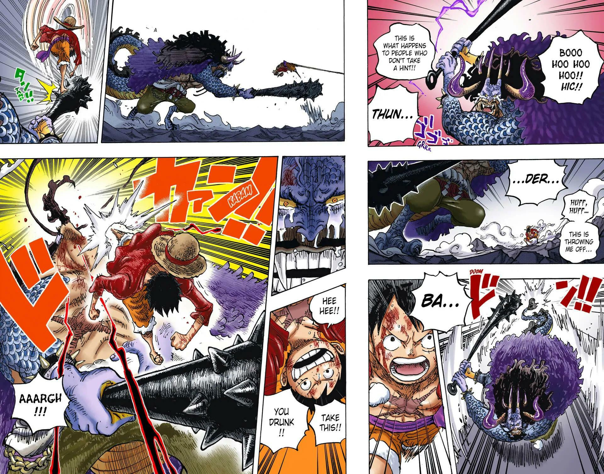 Read One Piece (Colored) chapter 1037 image 7 on Lezhin